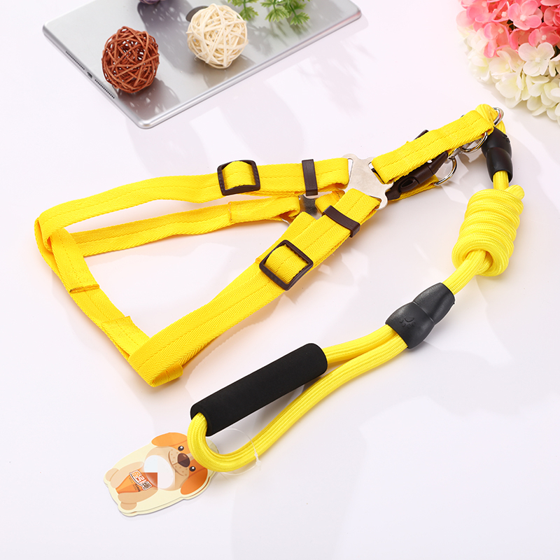 YES4PETS 2 X Medium Pet Dog Puppy Dog Harness Collar leash lead — image 2