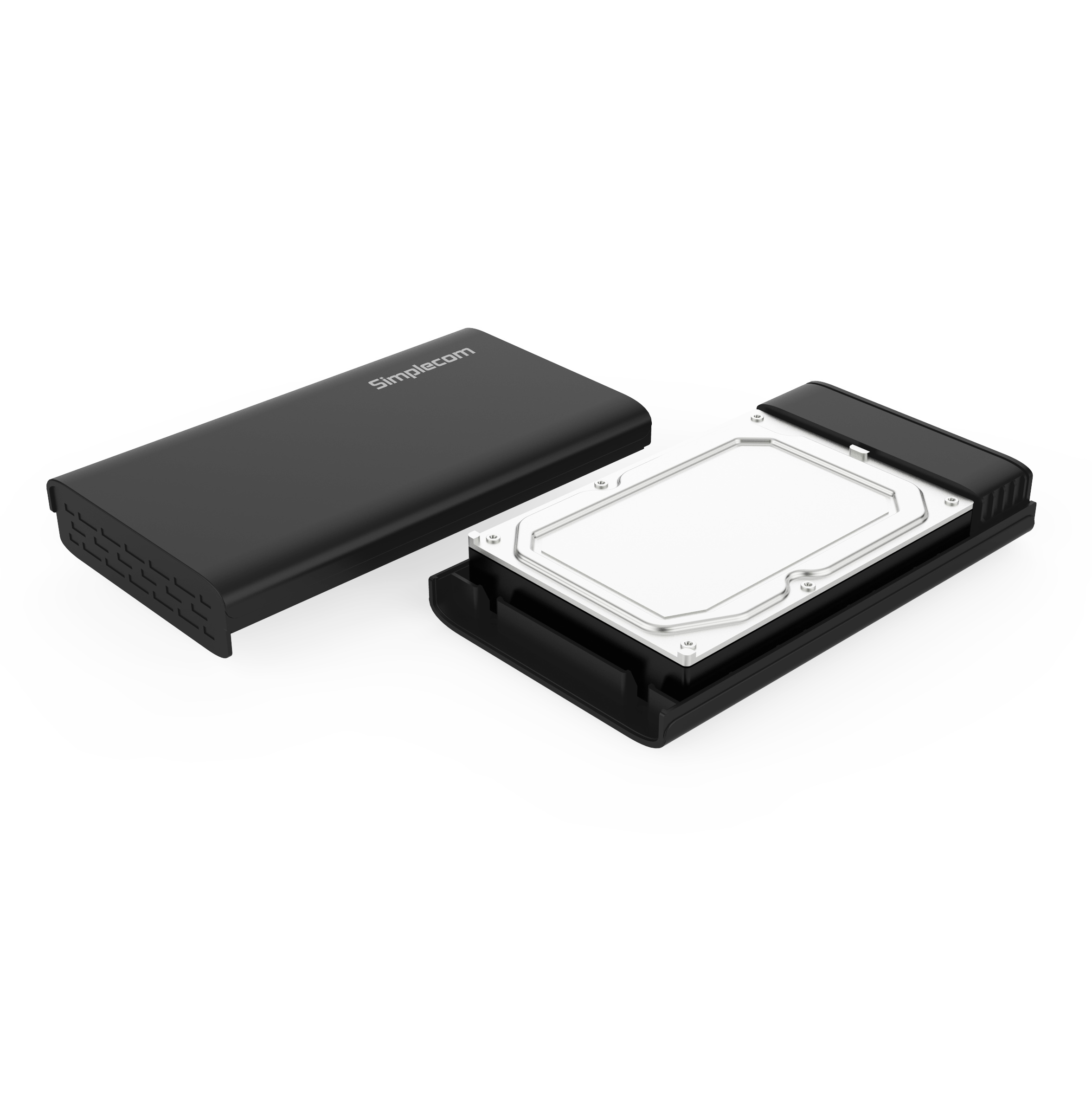 Simplecom SE301 3.5" SATA to USB 3.0 Hard Drive Docking Enclosure Black โ image 2