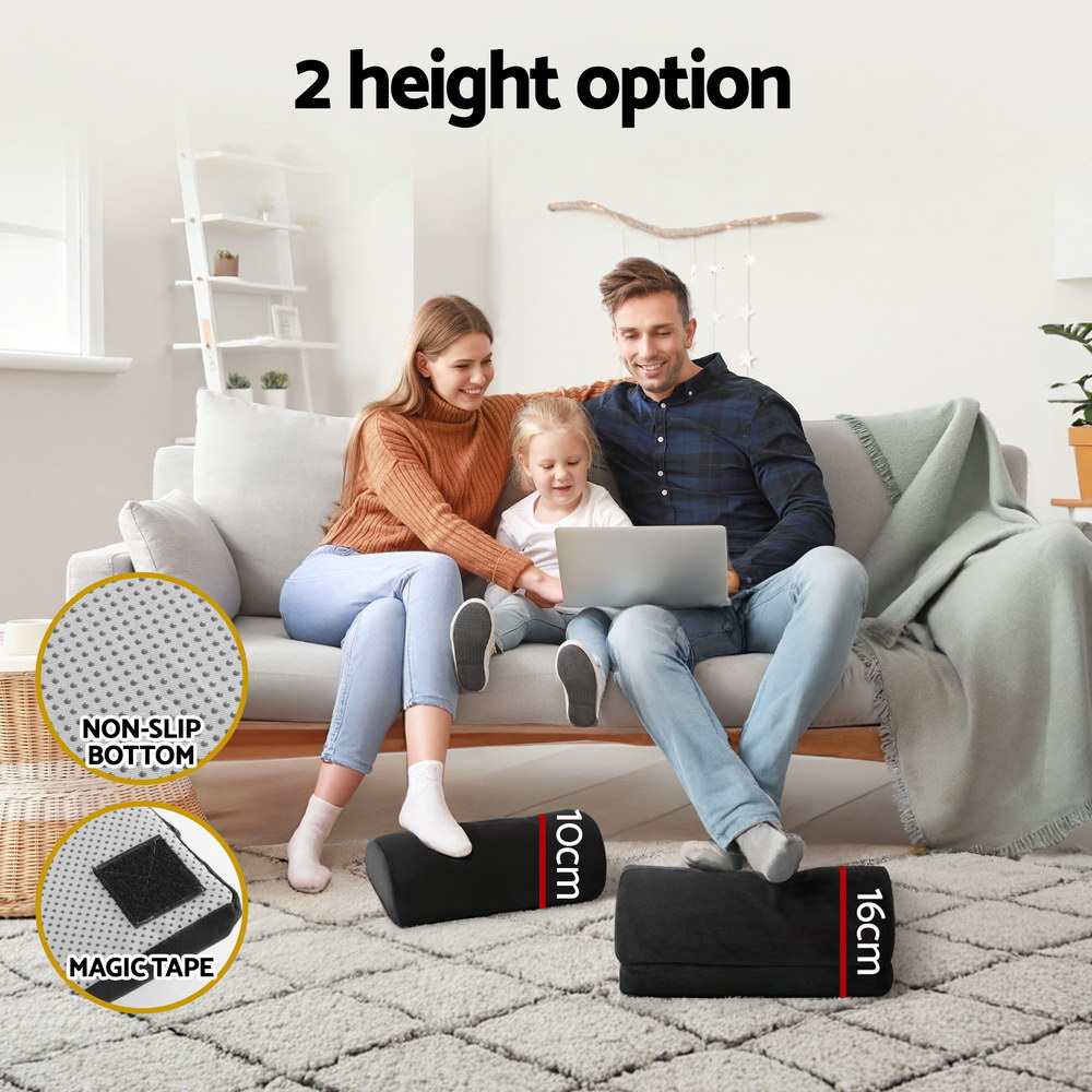 Giselle Memory Foam Footrest Cushion Adjustable Pillow — image 5