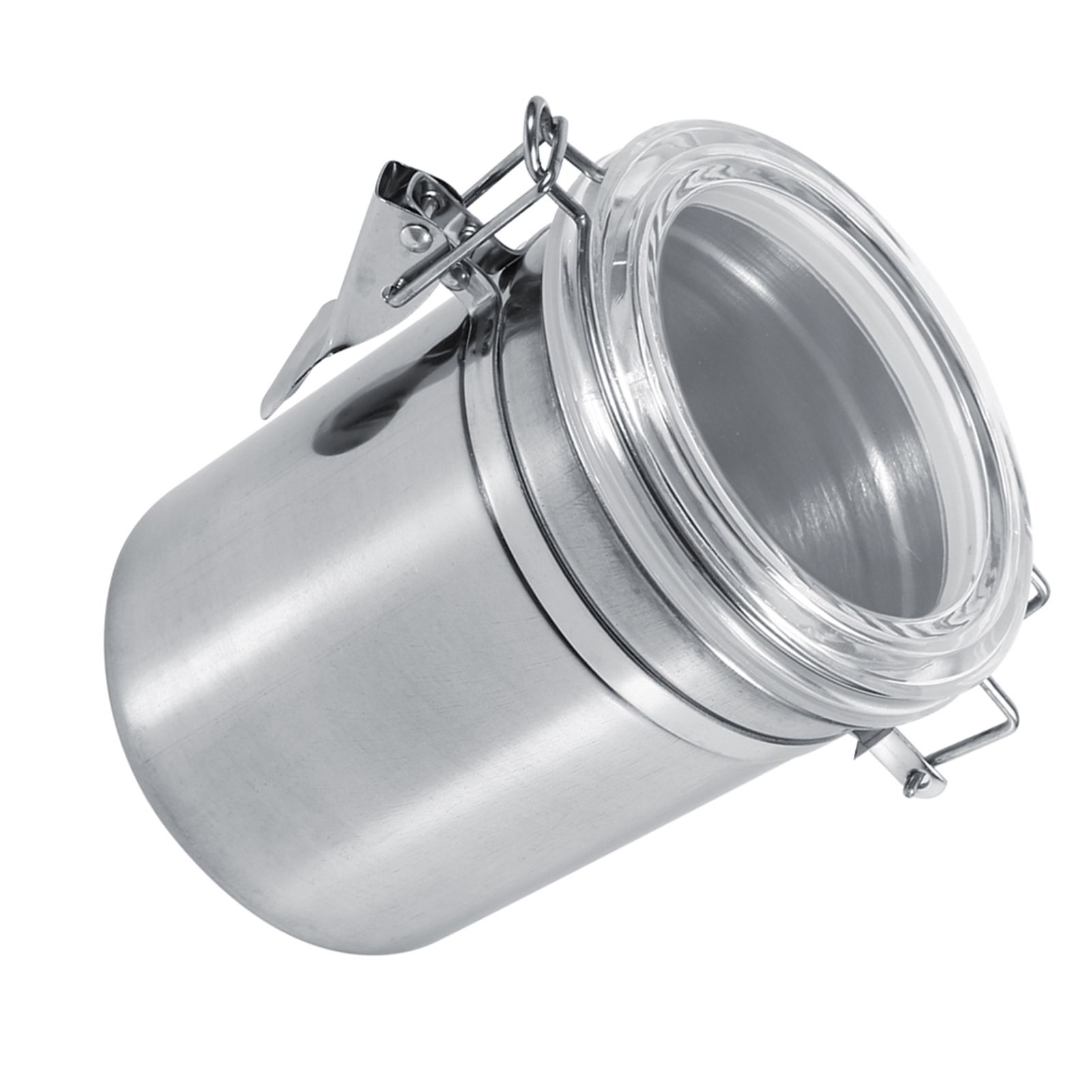 Stainless Steel Kitchen Food Storage Container Bottle Sugar Tea Coffee Beans Canister (L) โ image 2
