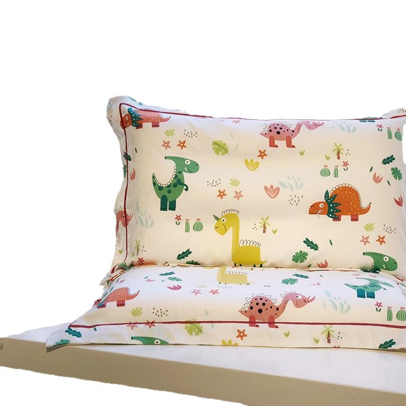 60s Cotton Pillowcase Cartoon Print 30 × 50cm Kindergarten jxx 35 × 55cm (single pillowcase) — image 5