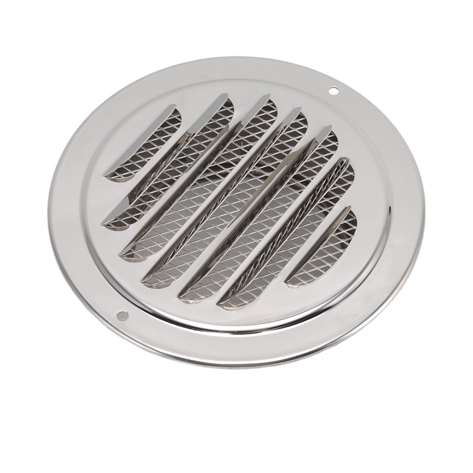 Air Ventilation Cover 304 Stainless Steel Round Exhaust Duct Grill Cap for Kitchen and Bathroom 120mm / 4.7in — image 6