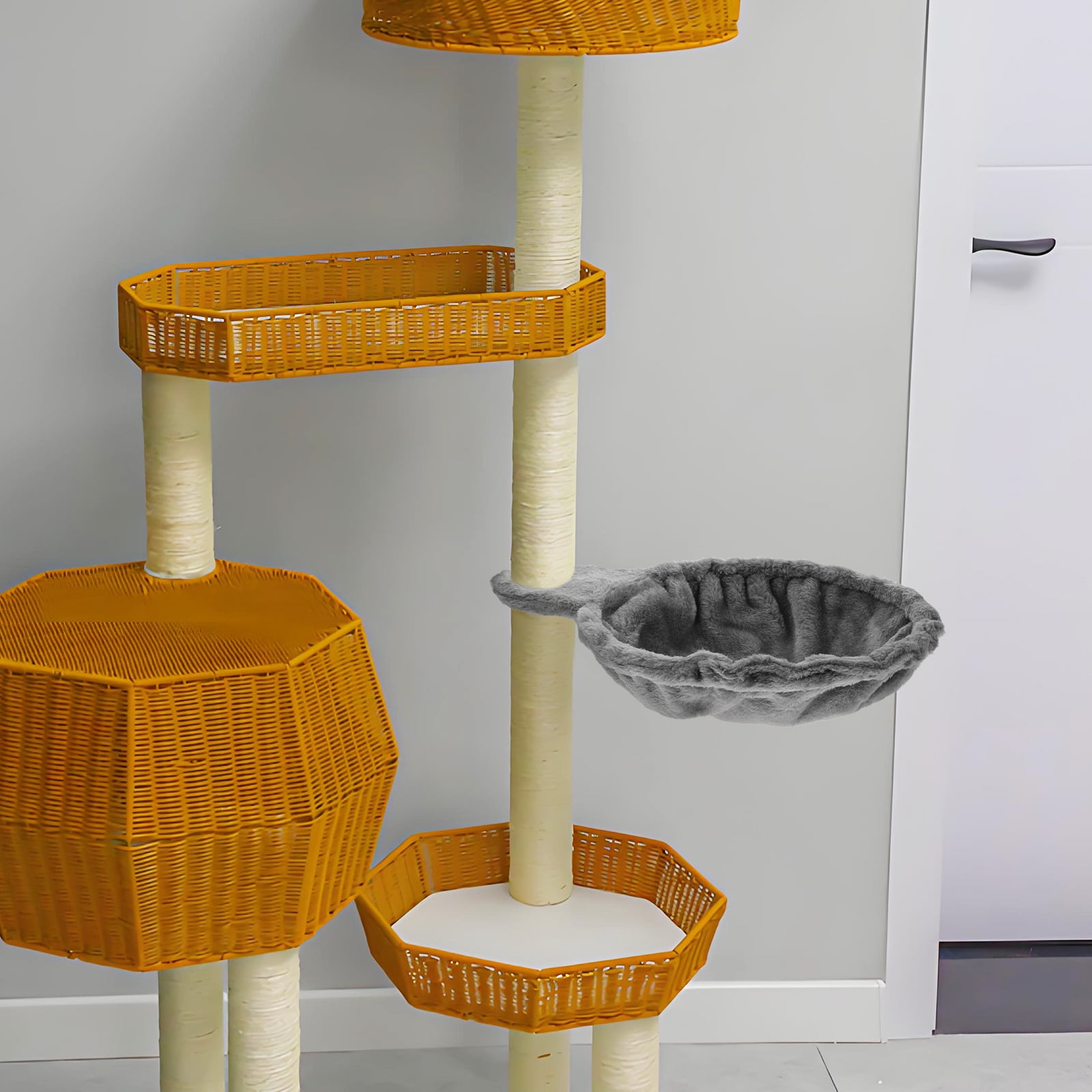 Large Cat Tree Hammock Bed Attachment Deep Basket Replacement Part Accessory — image 4