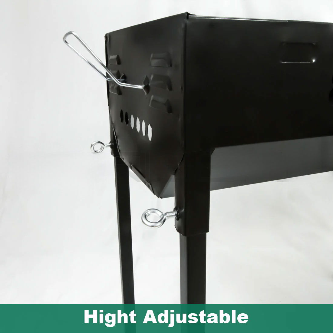Large Portable Charcoal Outdoor BBQ Barbecue Grill Set — image 4