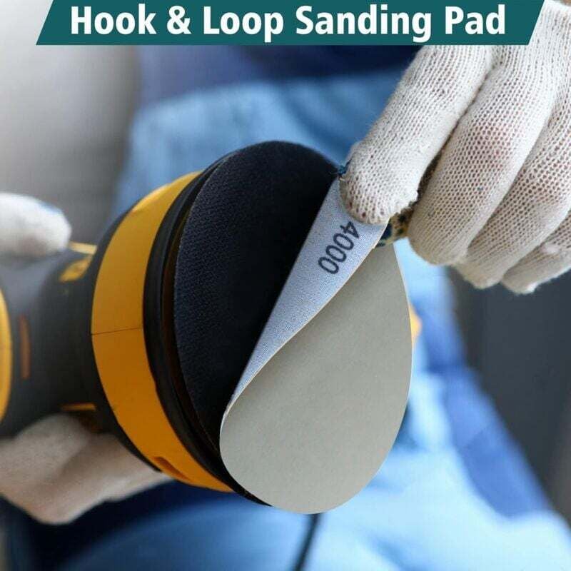 24-piece 50mm wet and dry sanding discs, 600-5000 grit, abrasive for polishing metal and wood — image 4