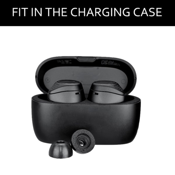 6-pack SML Memory Foam Earplugs for 75t 65t Headphones — image 4