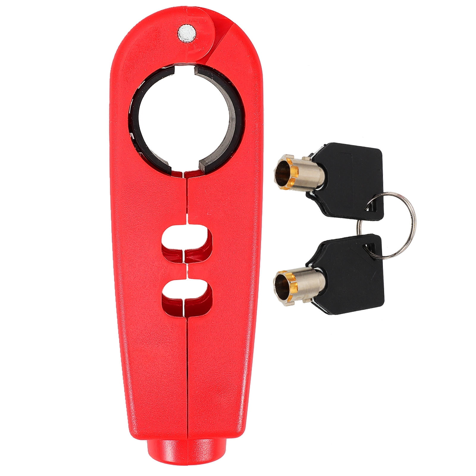 1Pcs Compact Anti-scratch Surface Handlebar Lock Bicycle Outdoor Use 5.9x1.97x1.38in