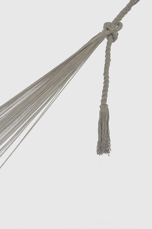Outdoor undercover cotton Mayan Legacy hammock with hand crocheted tassels King Size Dream Sands โ image 6