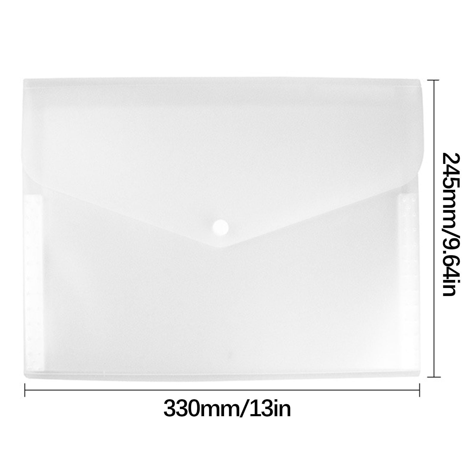 Back to School Expanding File Folder - 5 Pockets, Durable A4 Letter Size Organizer, Water-Resistant Plastic Dividers, Home/Office/School Document Holder 13" x โ image 2