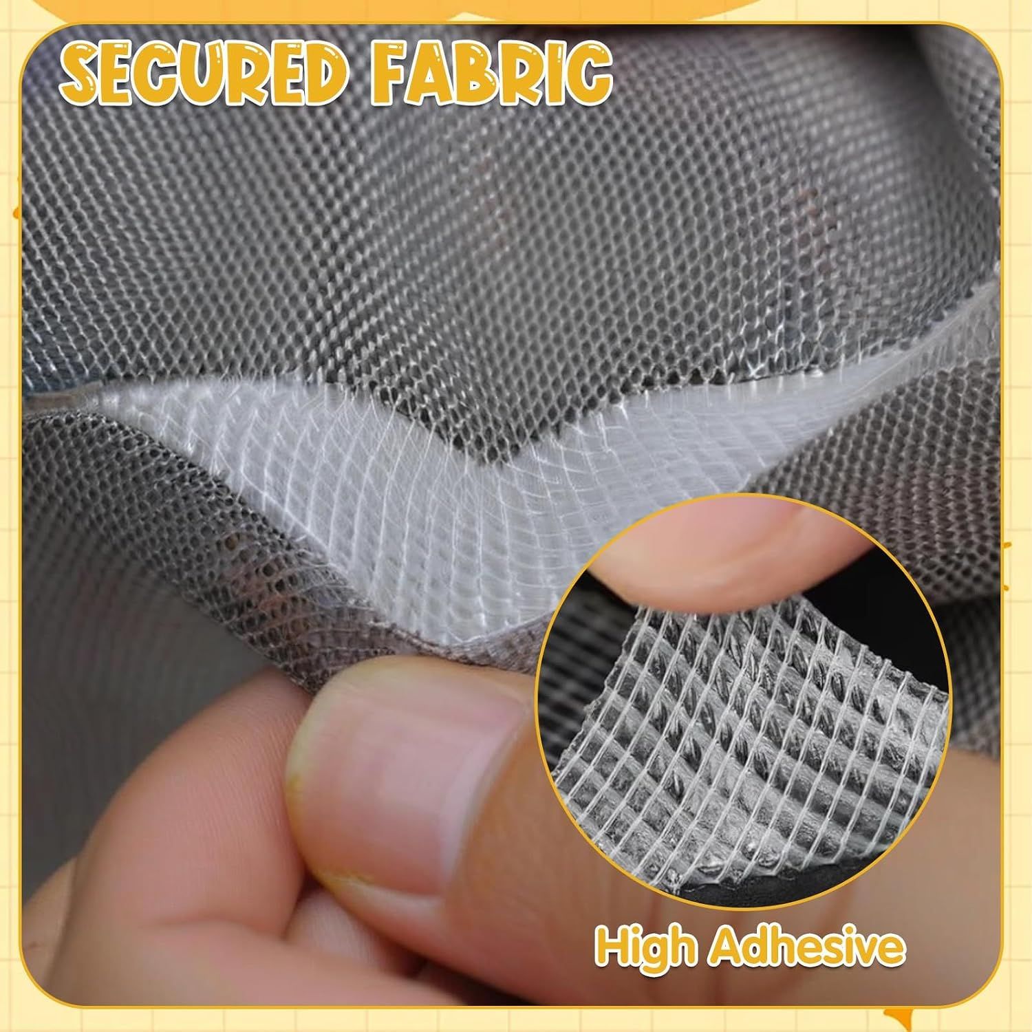 2 Pack Double-Sided Adhesive Fabric Tape, Heavy-Duty No-Sew Hemming Tape for Pants, Clothes, Crafts and Carpet Securing, 25 mm x 10 m — image 4