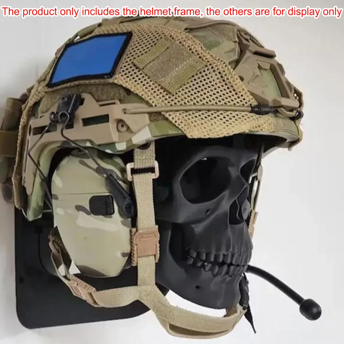 3D Skull Helmet Display Stand Wall Mounted Motorcycle Helmet Rack Holder Display — image 6