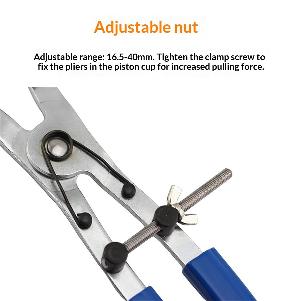 Motorcycle Brake Piston Removal Pliers, Brake Caliper Piston Remover Motorbike Repair Tool, 16.5-40mm Diameter Ergonomic Hand Tool for Motorbike(blue) — image 2