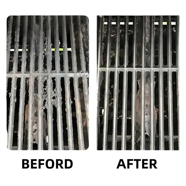 2 Pack Grill Brush and Scraper Set, Lightweight Double Sided 3-in-1 Plastic BBQ Cleaning Brush for Gas and Charcoal Grills — image 4