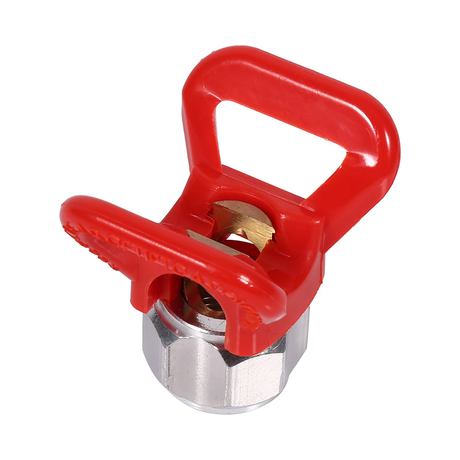 Airless Paint Spray Sprayer Gun Tip Guard Nozzle Seat Replacement Universal Tool Red New โ image 3