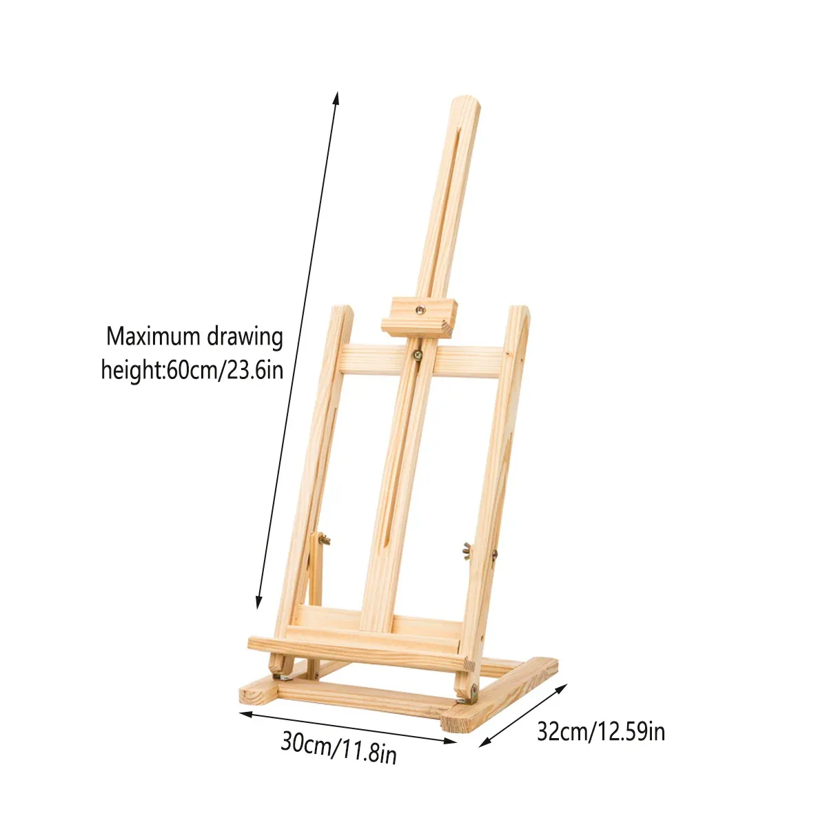Wooden Easel Stand Tripod Painting Easels Art Display Wedding Shop Display โ image 3
