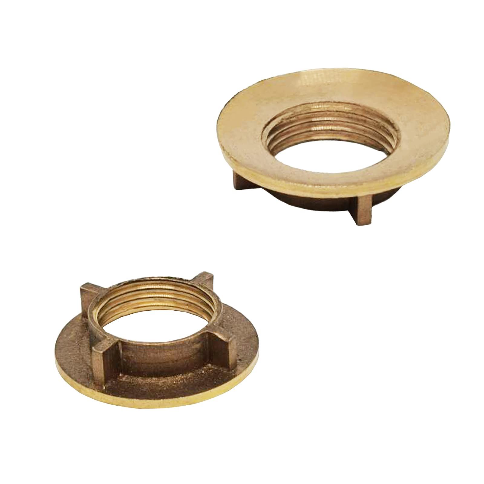 2pcs，G1/2-inch faucet lock nut