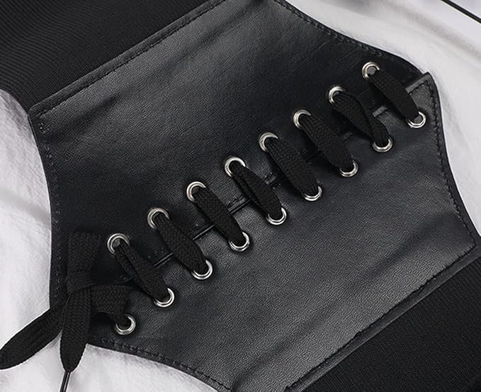 Women's Waist Cincher Corset Belt - 93cm L Size Black - Slimming Waist Trainer Belt — image 3