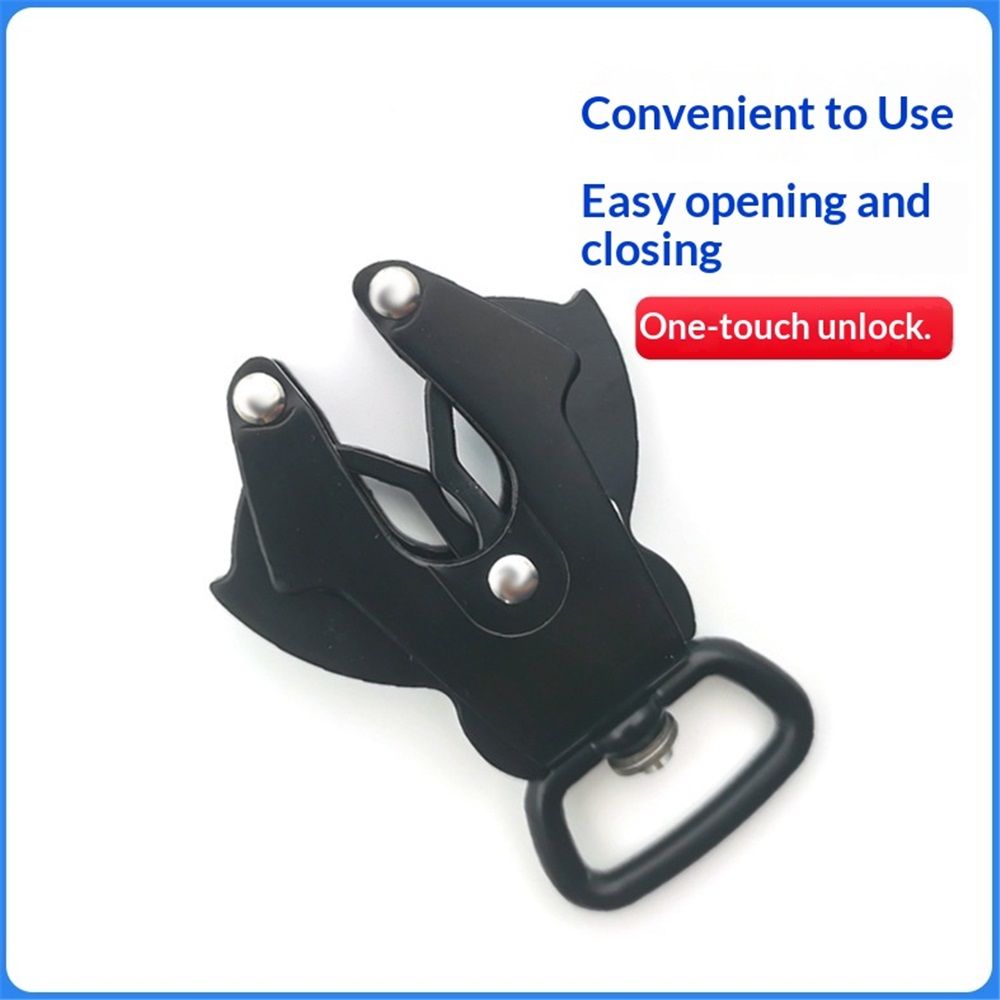 3 Pcs Frog Clip, Heavy-Duty Dog Leash Clasp, Quick Release/Locking Tactical Frog Clip, Replacement Clasp for Dog Leash, 360 Degree Swivel Buckle (Small — image 3