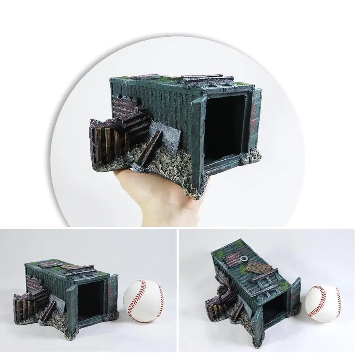 Fish Tank Aquascape Hiding Cave Shrimp Fish Shelter Aquarium Decoration House — image 6