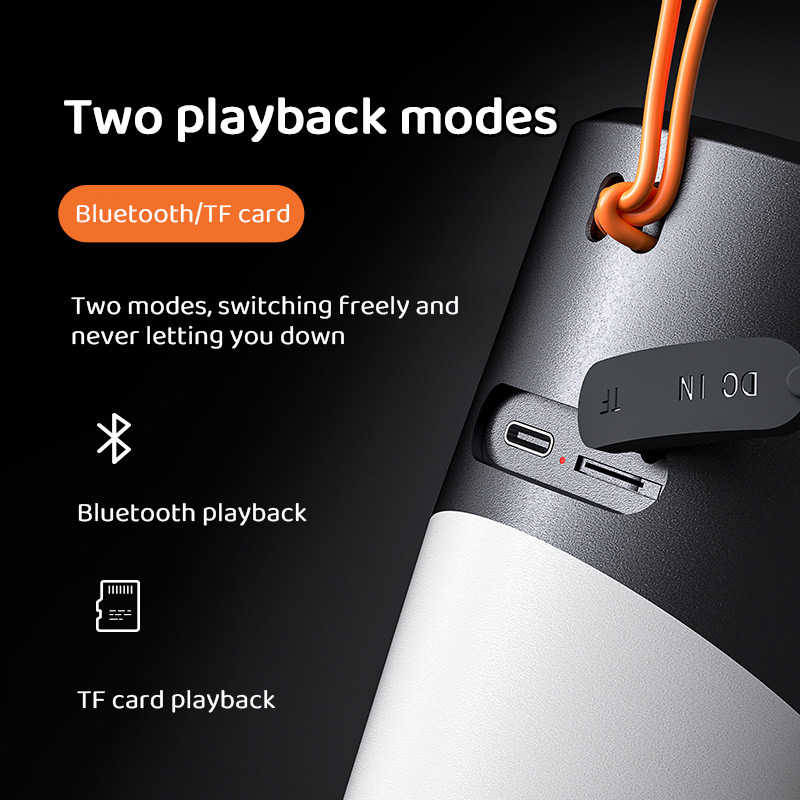 Bluetooth Speaker with LED Mood Lighting – 360° Sound & Light — image 5