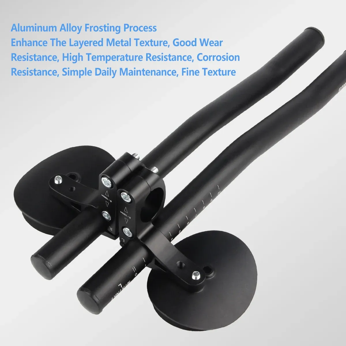 Alloy Triathlon Aero Road Mountain Bike Bicycle Cycle Rest Handle Bars Handlebar — image 5