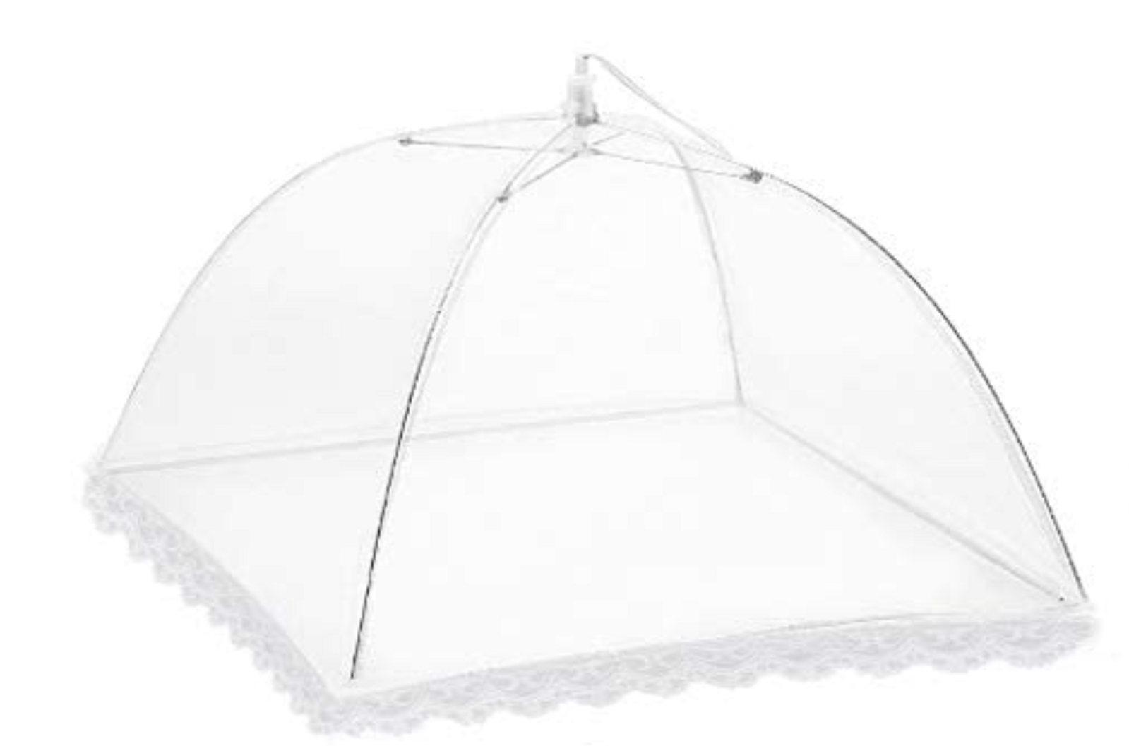 15 Inch Mesh Food Cover, Collapsible Lace Tent for BBQ and Kitchen Insect Protection — image 3