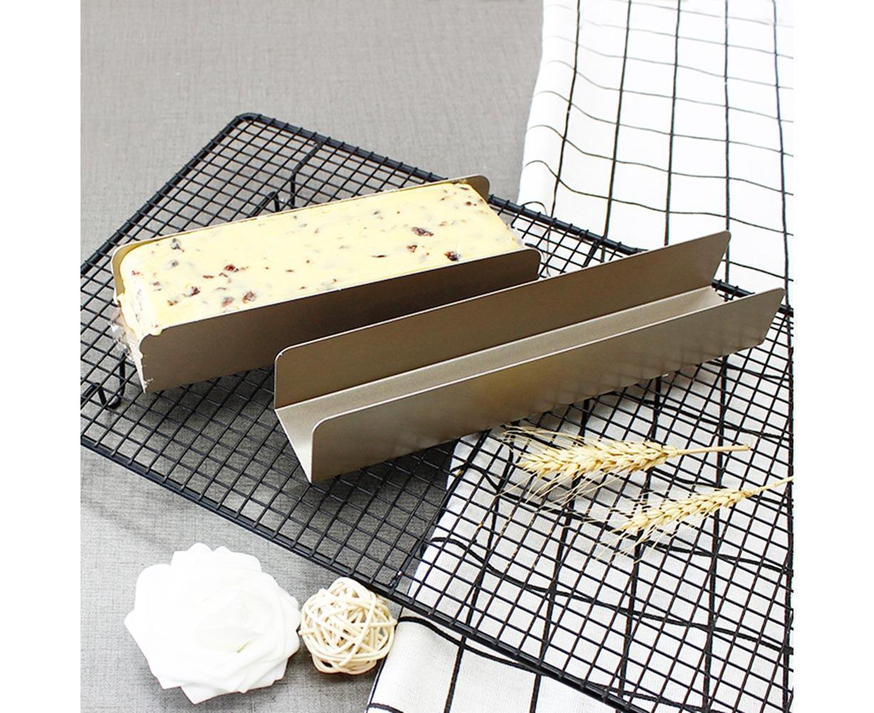 Non Stick Cake Mold Biscuit Bread Cookie Baguette Toast U Shape Baking Tool-Short โ image 4