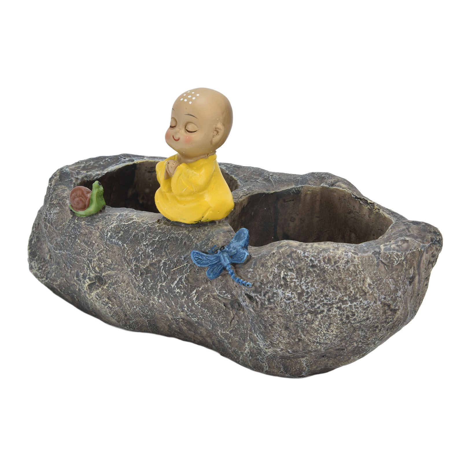 Resin Succulents Pots Cartoon Fake Stone Flower Pots for Planting Succulent Cactus Aloe African Violet โ image 2