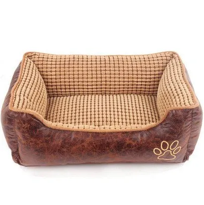 Dog Bed Suede Cotton Kennel, 1 Style, 50 × 40 × 20 cm — image 3