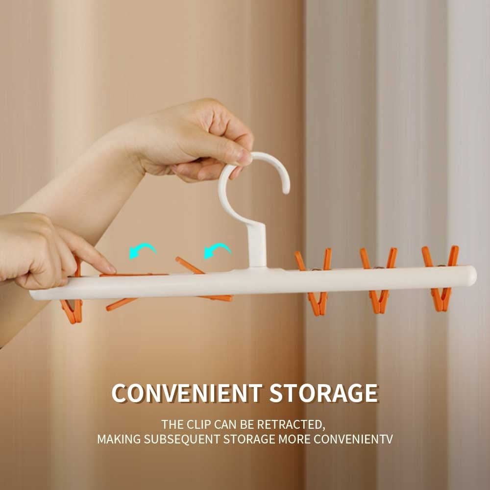 Hat Rack for Baseball Caps Hat Organizer Holder for Hanger Room Closet Display 6 Hat Storage Clips (2 Pack) — image 5