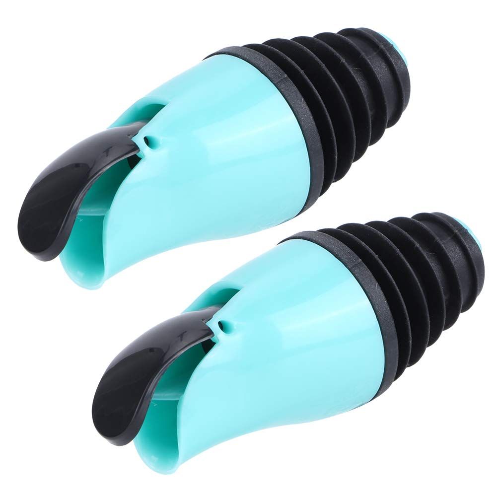 Oil PourerSpout Cover, Oil Spout for Oil Dispenser, 2Pcs Oil Bottle Pour Spout Stopper ABS Silicone Pourer Spout Stopper — image 5