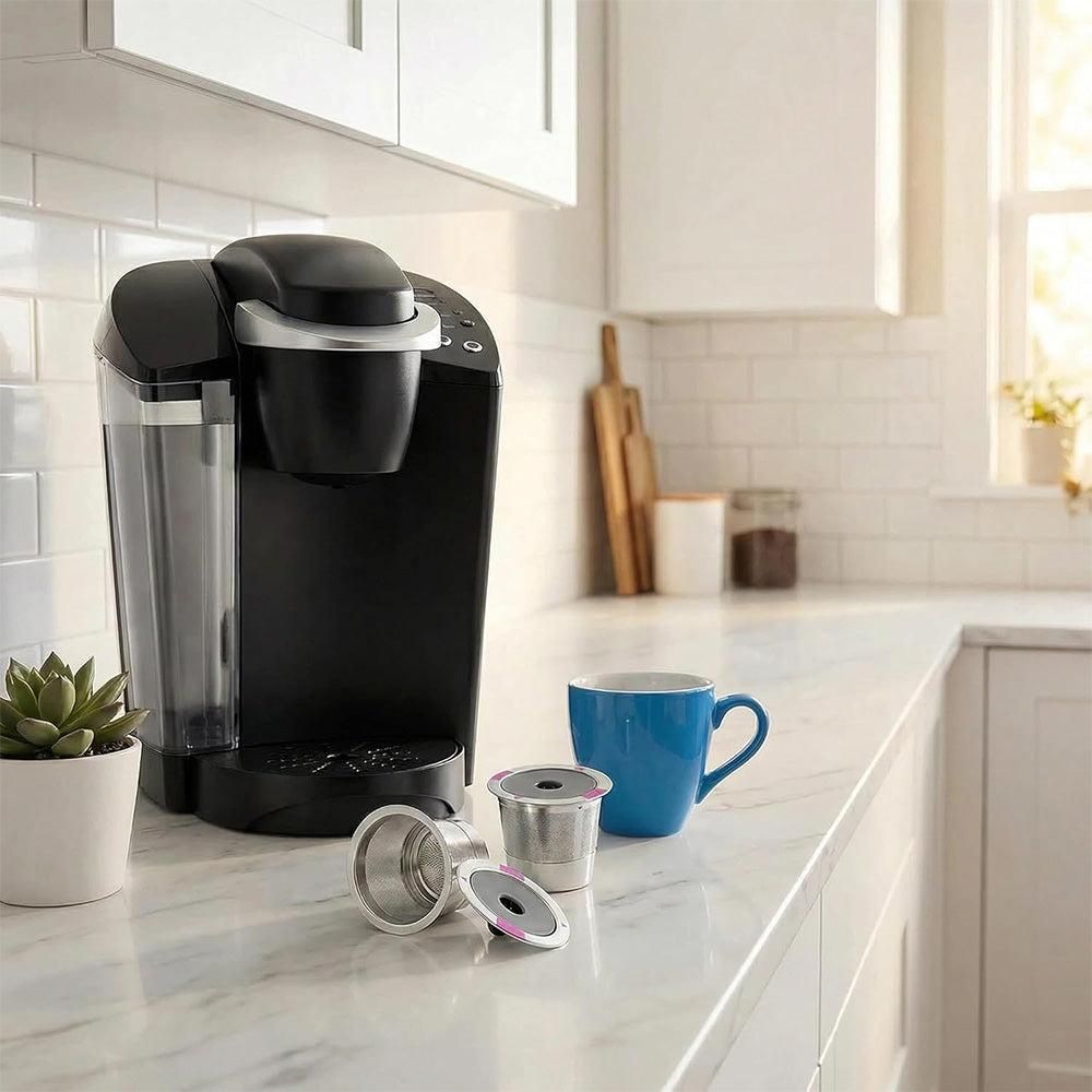 2 PCS Stainless Steel Coffee Filter Pods Compatible with Keurig 1.0/2.0 — image 2