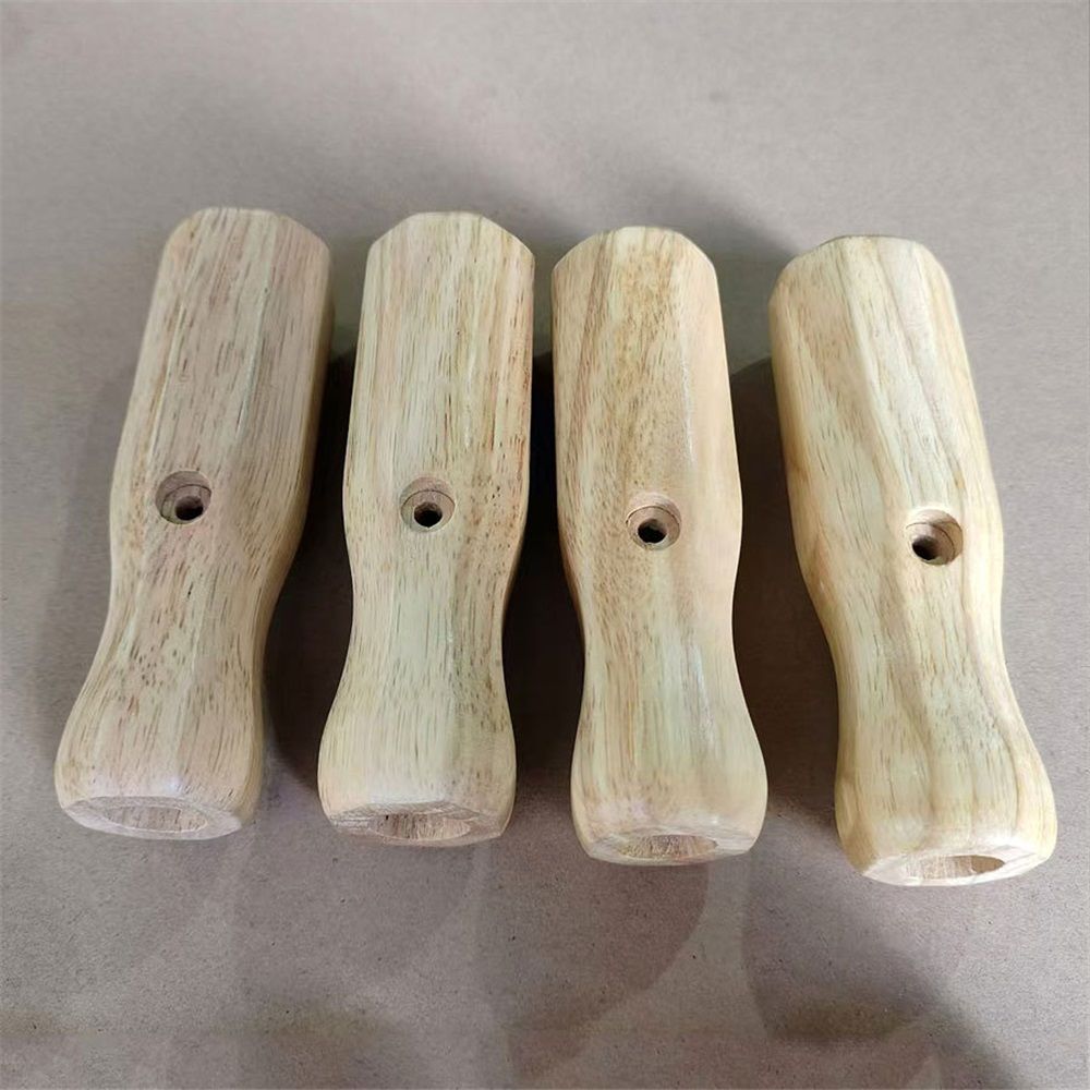 8Pcs Football Game Rod Handle Stick End Caps Grip for Desktop Soccer Table Top Foosball Table Handle Grip Replacement(wood color) — image 3