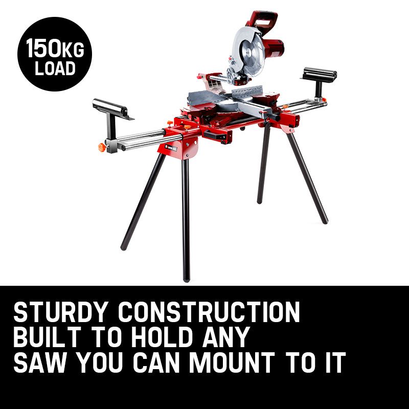 Baumr-AG Mitre Saw Stand Universal Adjustable Portable Drop Saw Bench Table โ image 3