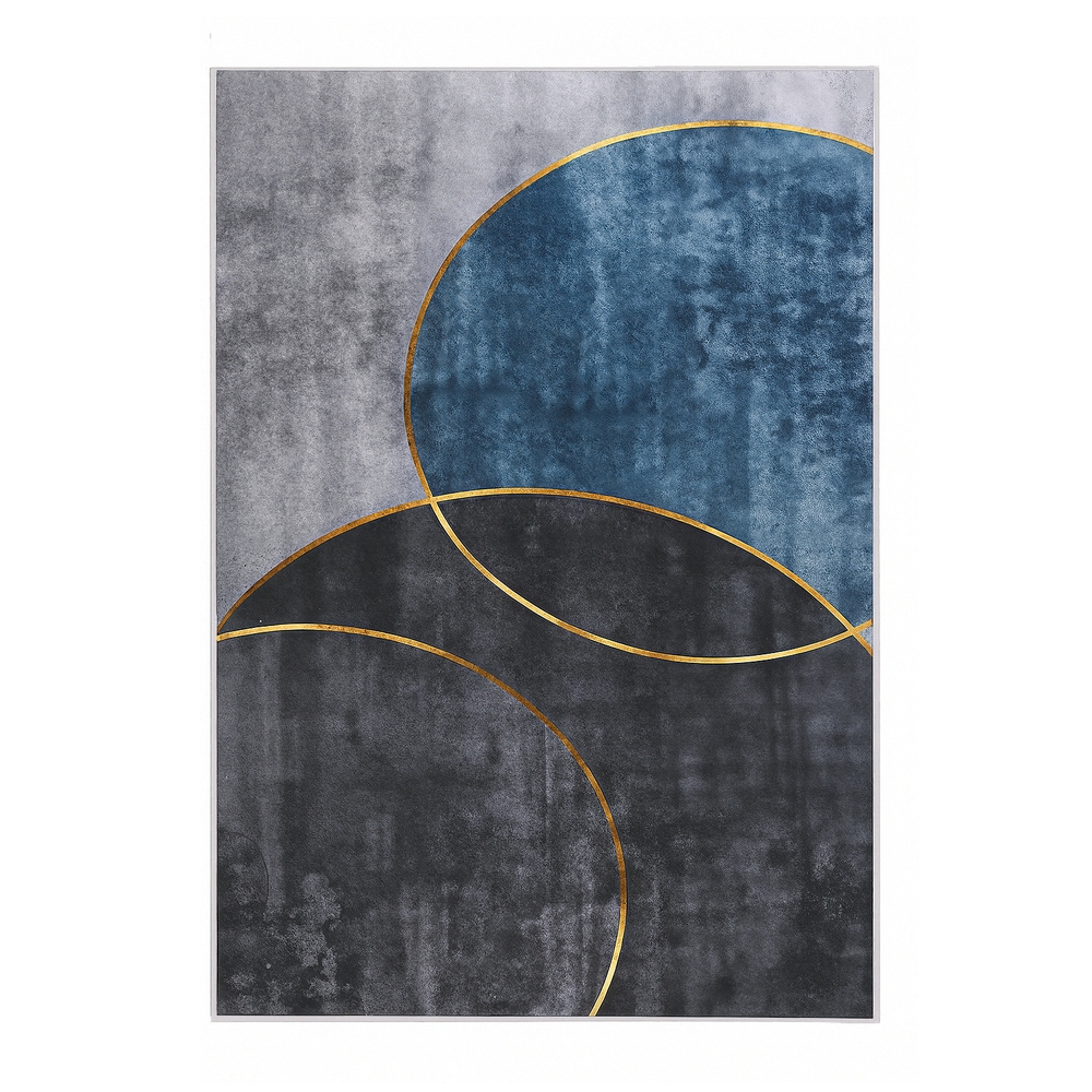 Artiss Washable Floor Rug 240 × 340cm Large Geometric Area Rug Modern Floor Carpet