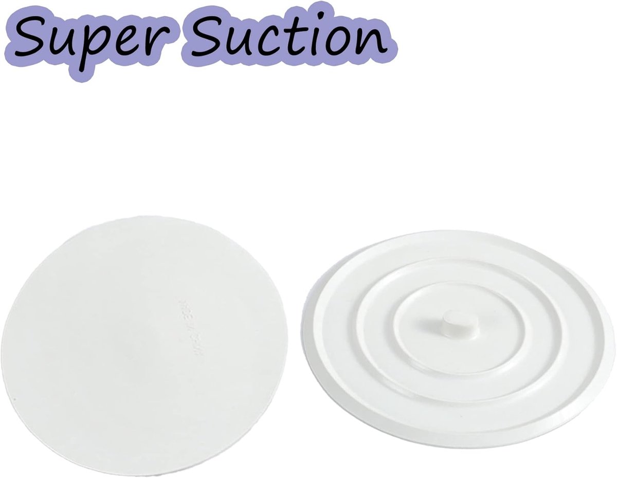 Pieces Silicone Bathtub Drain Stopper - Drain Plug - Universal Bath Stopper - Sink Plug - Bath Plug - Drain Stopper for Bath and Washbasin - Sink Stopper — image 5