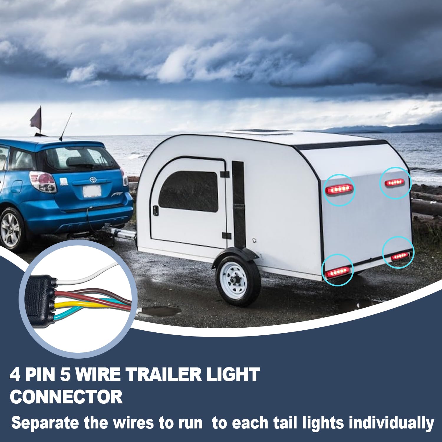 26FT Trailer Wiring Harness Kit — image 2
