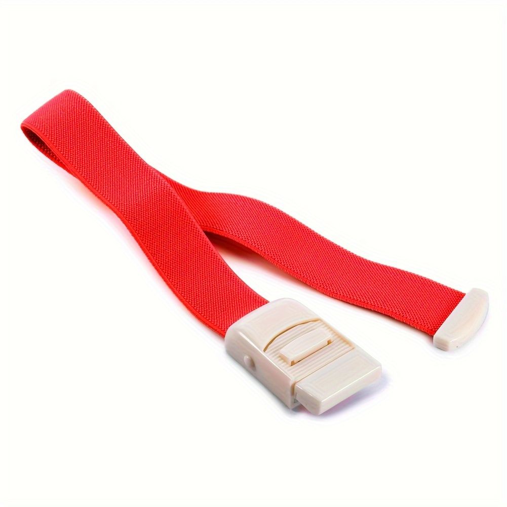 1pc Colorful Emergency Tourniquet Quick Release Buckle First Aid for Outdoor Sport Emergency Bleeding Stopping Green — image 3