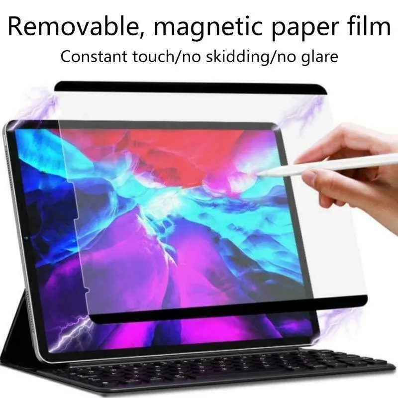 Magnetic Paper Film Like Screen Protector For Ipad Pro11 Mini Air 4 9.7 10.2 - iPad Air 1 /2,iPad 5/6/2017/2018/Pro( 9.7") — image 6