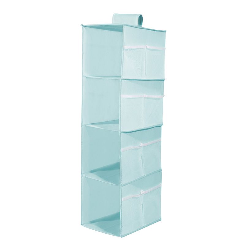 Hanging Closet Organizer and Storage 4-Shelf Shelves Wardrobe Clothes Organization Closets Shelf Multi-layer (3pcs) — image 2