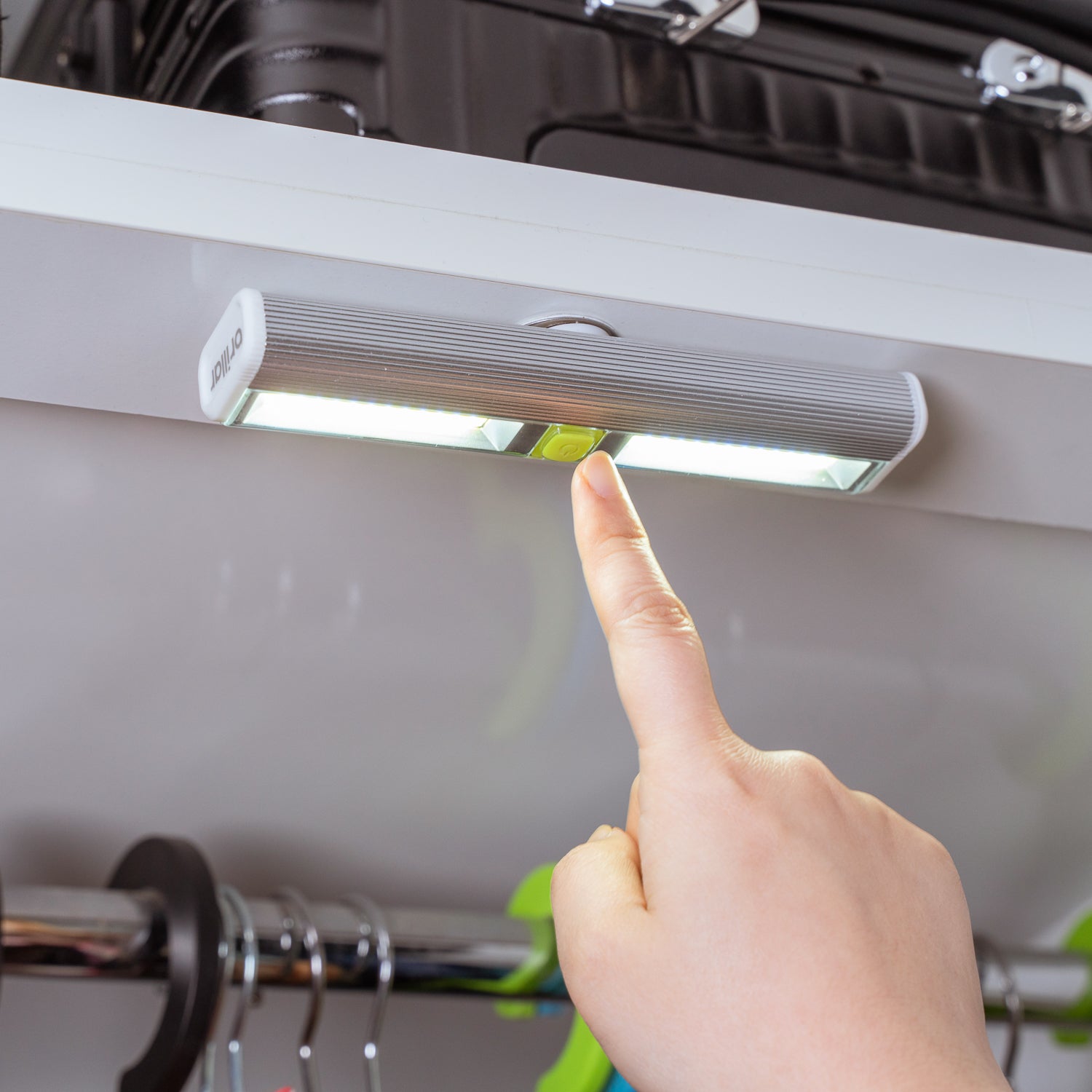 200 Lumens Wireless Stick-on Anywhere Battery Operated Cabinet LED Light โ image 3