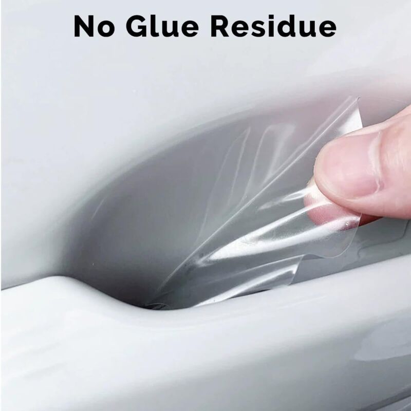 10 Pcs Protective Film for Car Door Handles Transparent, Self-Anti-Scratch Adhesive, Glossy Protective Film β image 4