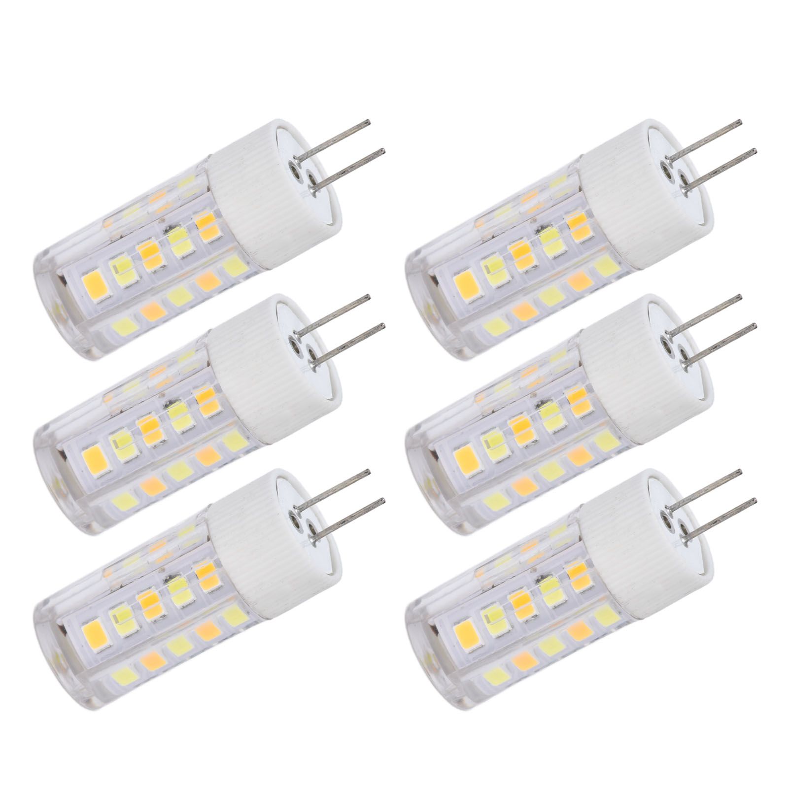 6PCS G4 Light Bulb 3 Light Color 220V Small Ceiling Lamp Bulb Wall Lamp Bulb for Home OfficeG4 3W 32LED — image 5