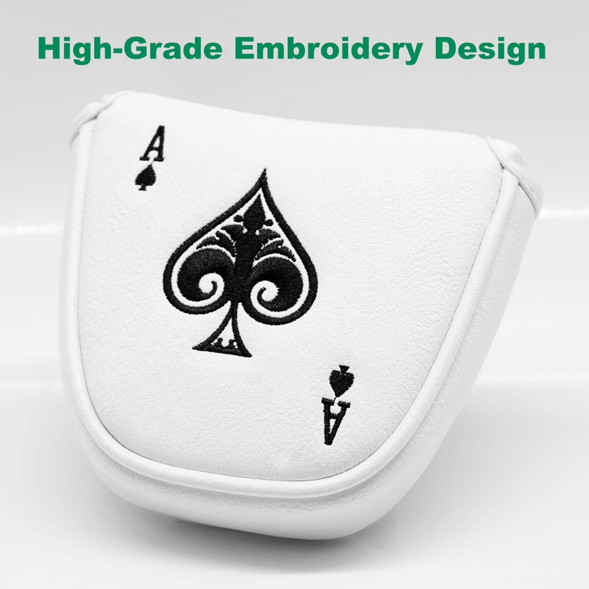 Golf club cover with ball shaped push rod, magnetic club protector, golf club cover factory push rod cover โ image 4