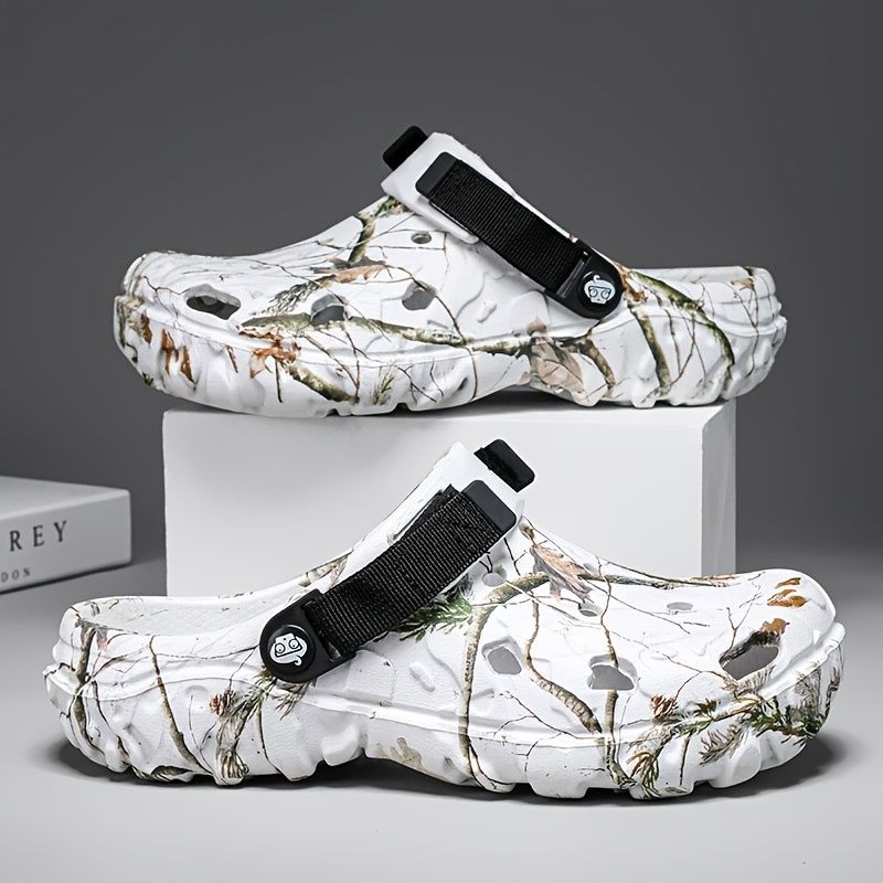 Men'S Summer Mules Beach Shoes Thick-Soled Mules EVA Shoes Anti-Slip Shoes - Black - Size 46 — image 5