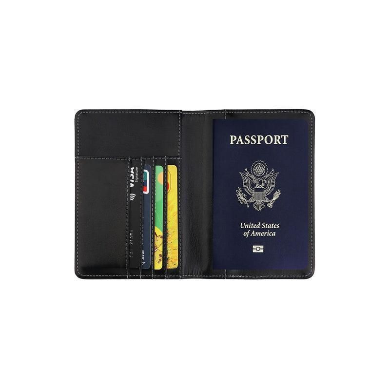 RFID Passport Holder Slim Leather Travel Wallet ID Card Cover Case for Men Women - Pink Gold โ image 4