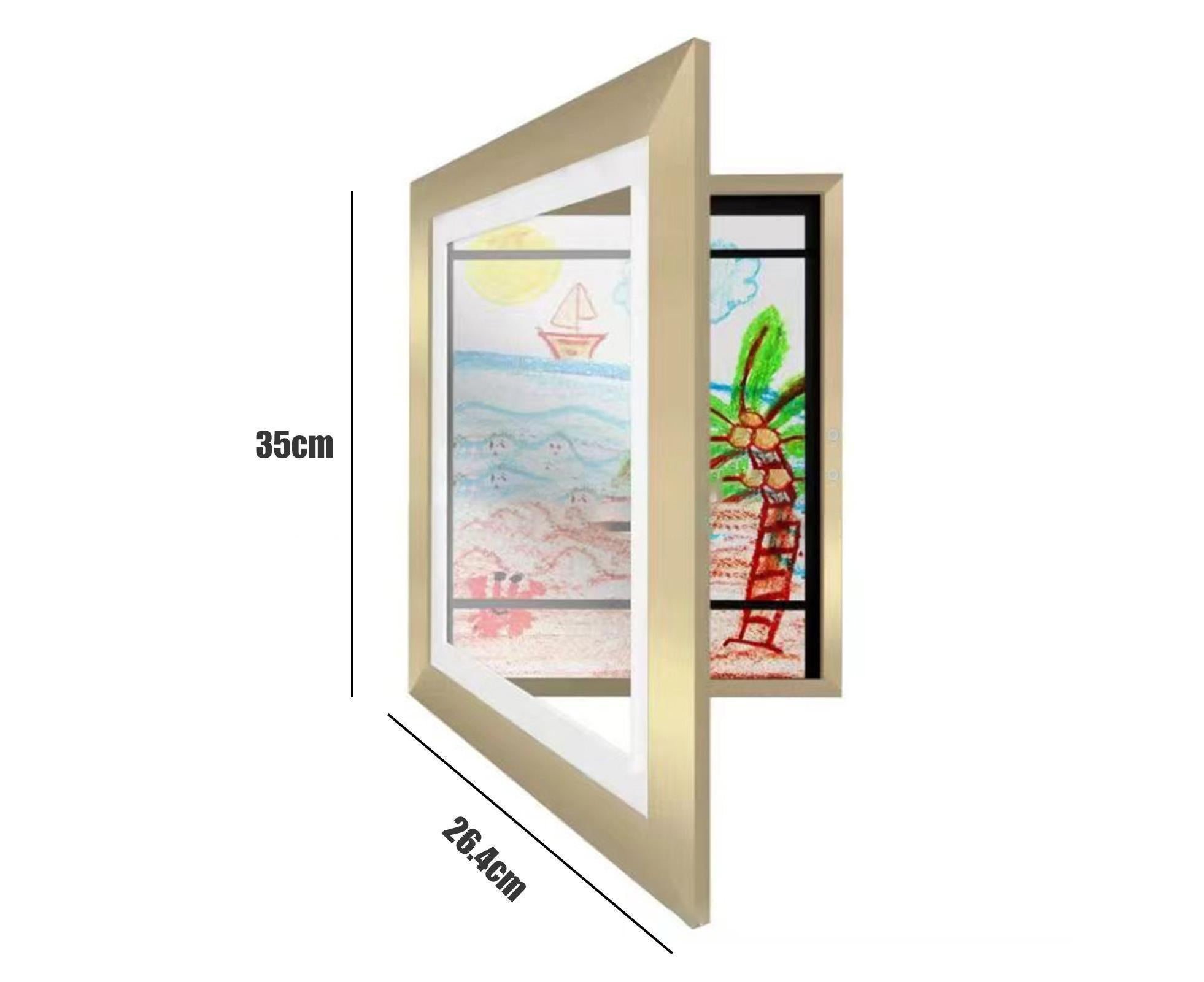 Picture Frame Front-Opening Shatter Resistant Decorative Changeable Not Easily Deformed Display Photo Easy to Use babies Artwork Picture Frame Home Decor โ image 4