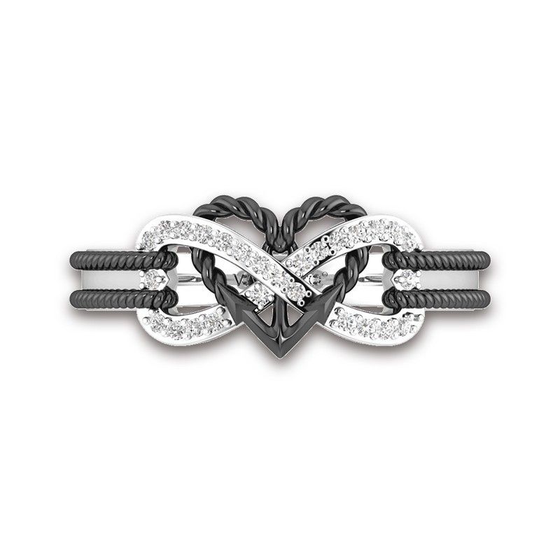 Heart Shape Ring When set Agate Men Women Women's No. 11 — image 4