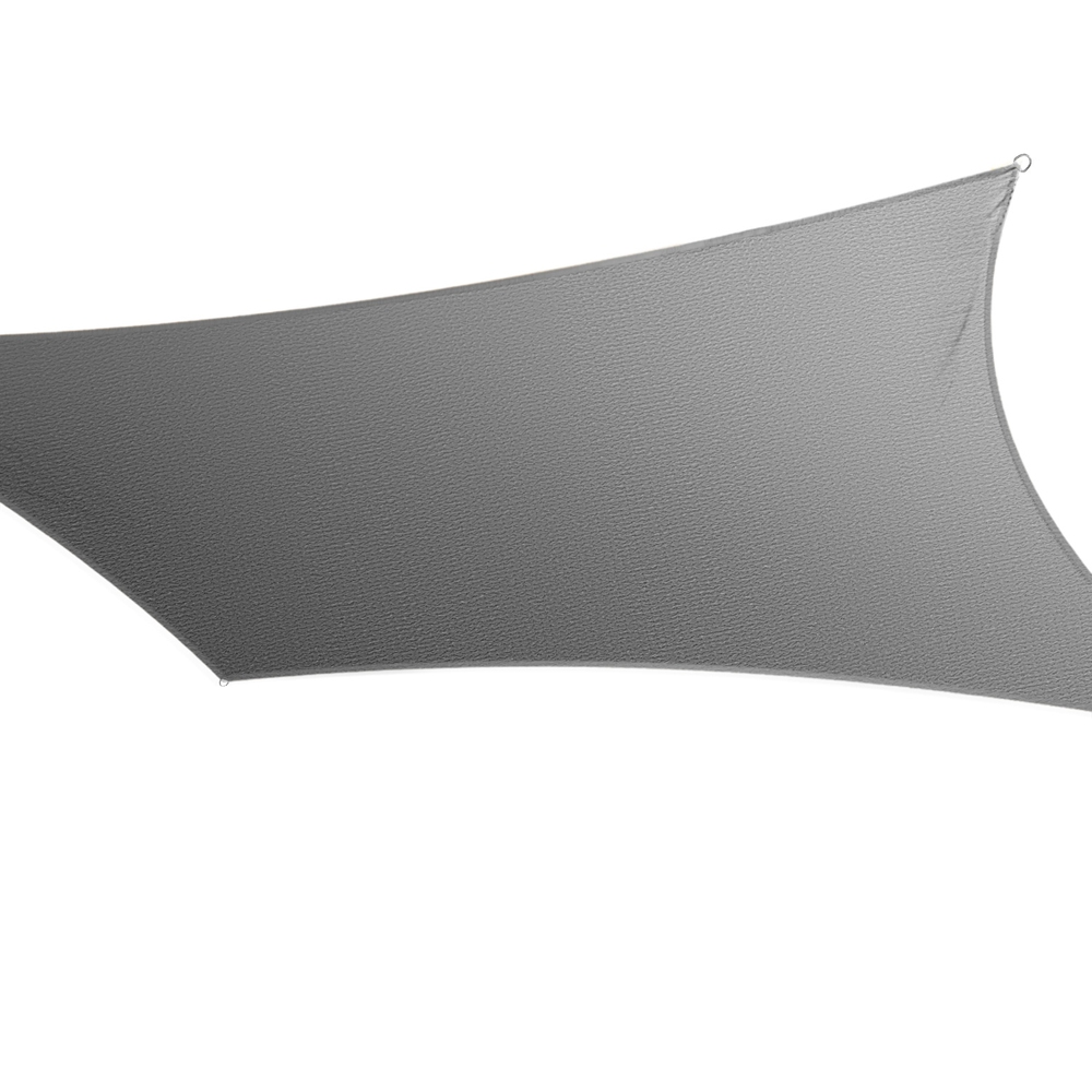 Instahut Shade Sail Cloth Shadecloth Square Sun Canopy 5 × 6m