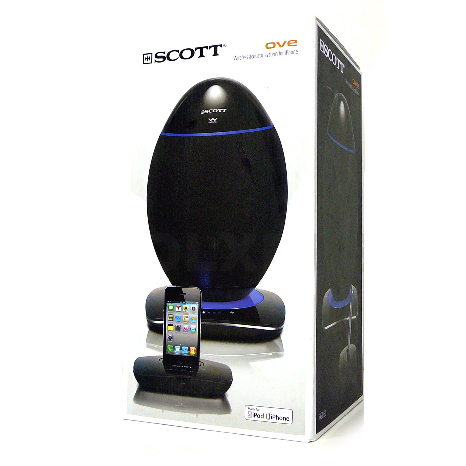 Scott 2.4Ghz Wireless OVE Speaker System USB SD Bluetooth 20w RMS — image 6